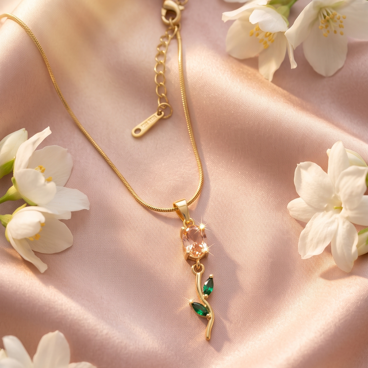 Tulip Pendant Chain