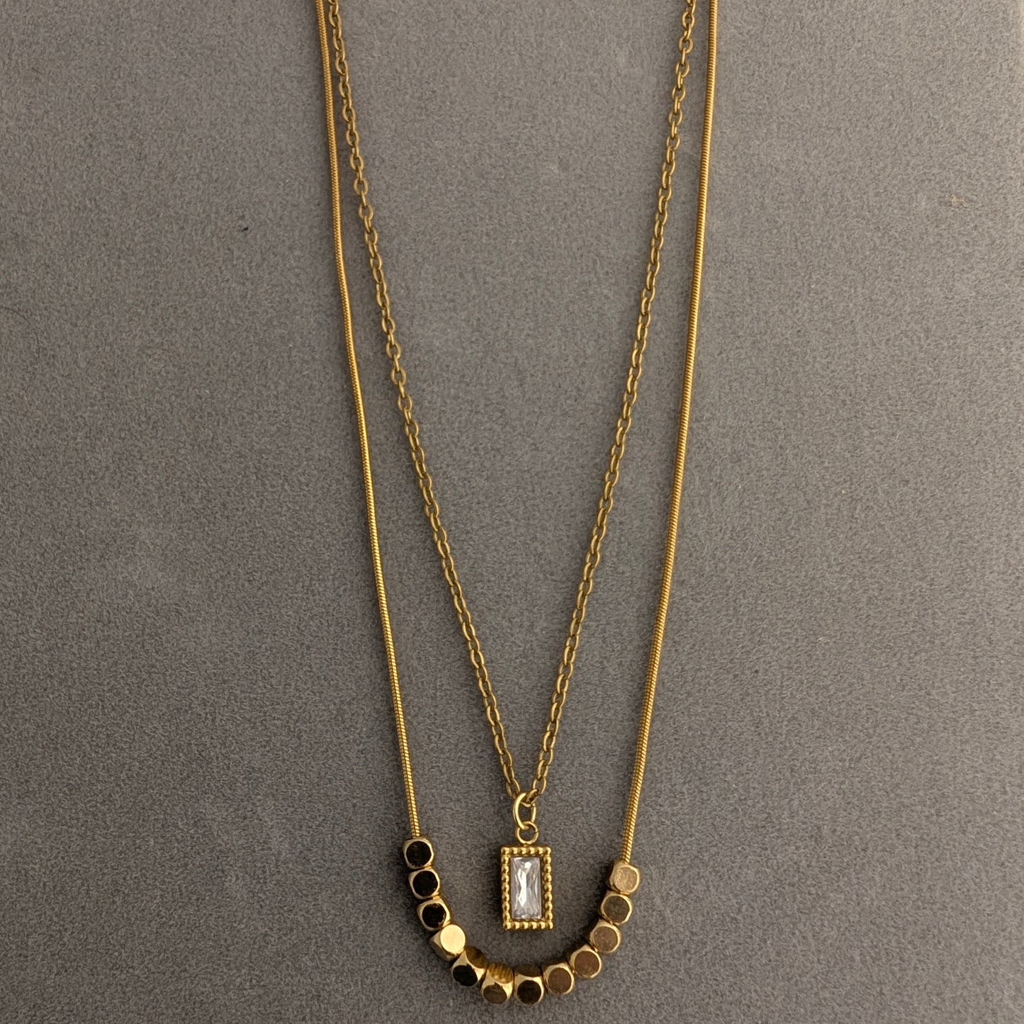 Trinity Glow Layered Chain