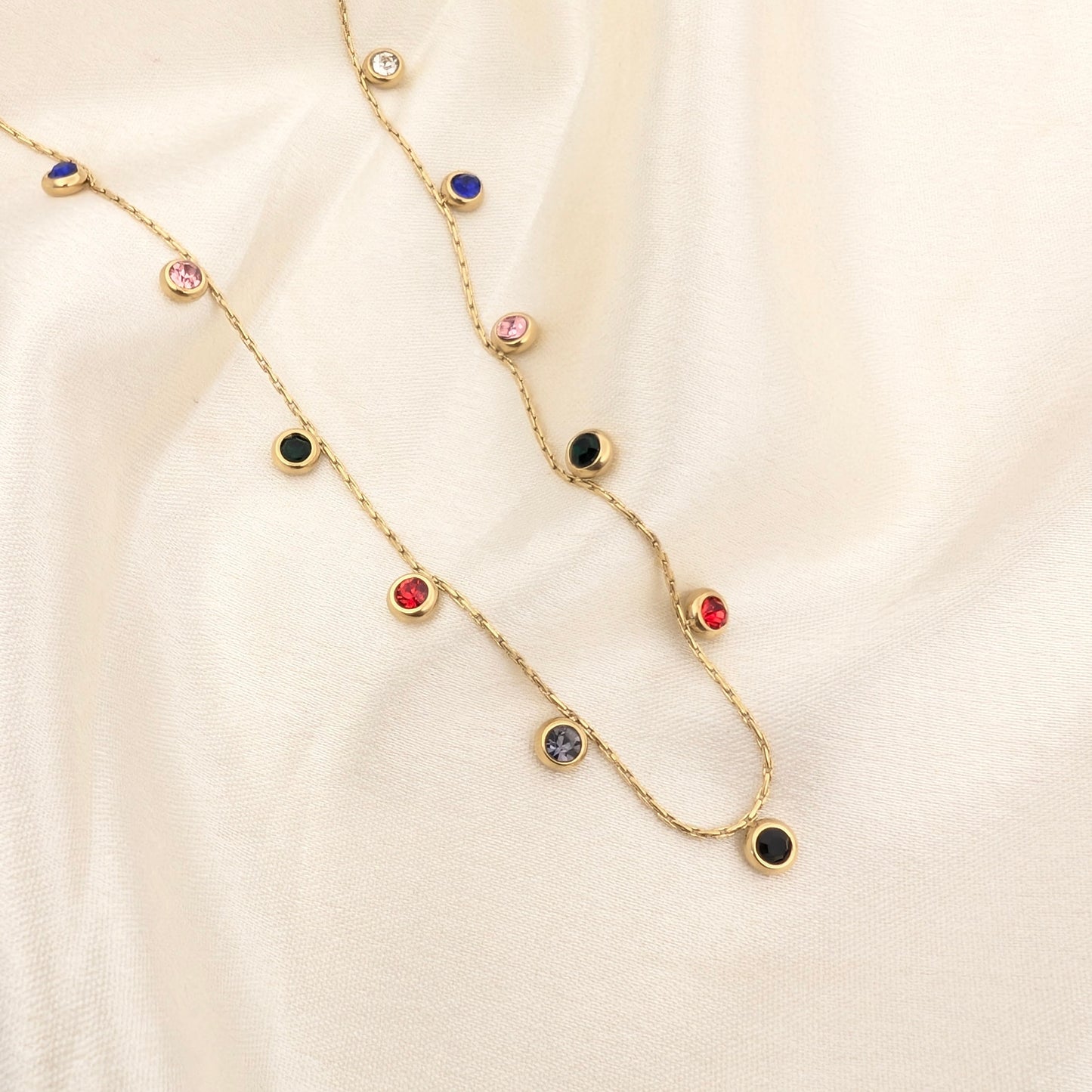 Rainbow Spark Necklace