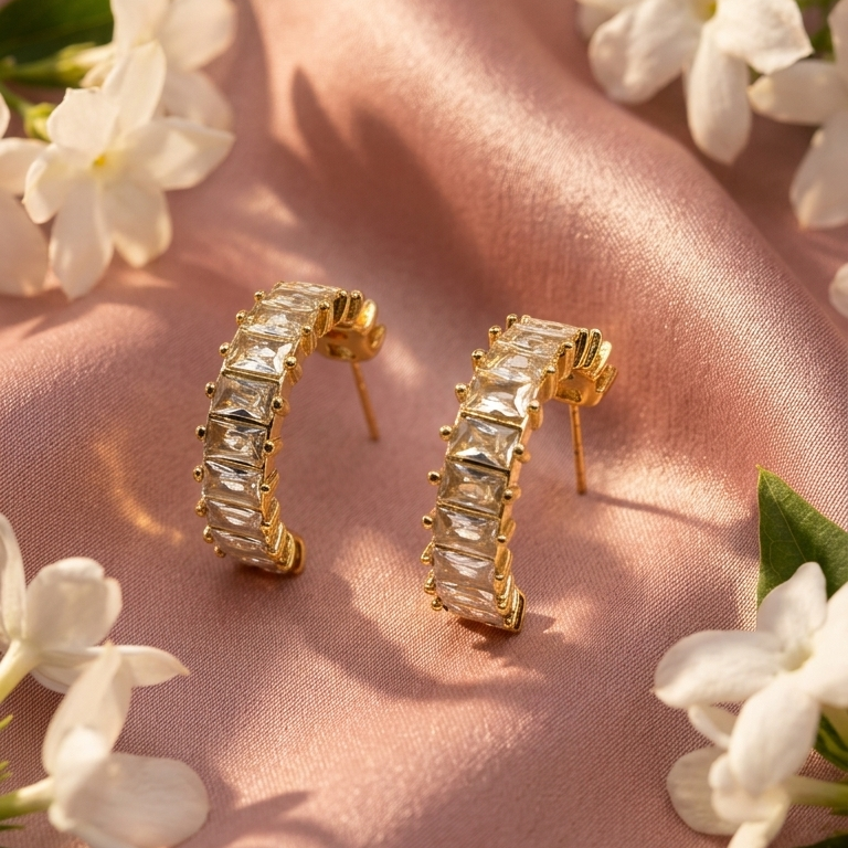 Sculpted Gold End Stone Hopps