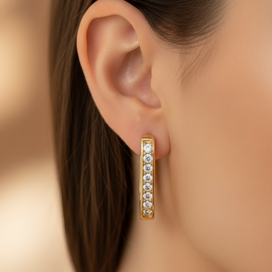 Essential Gold Hoop Earrings