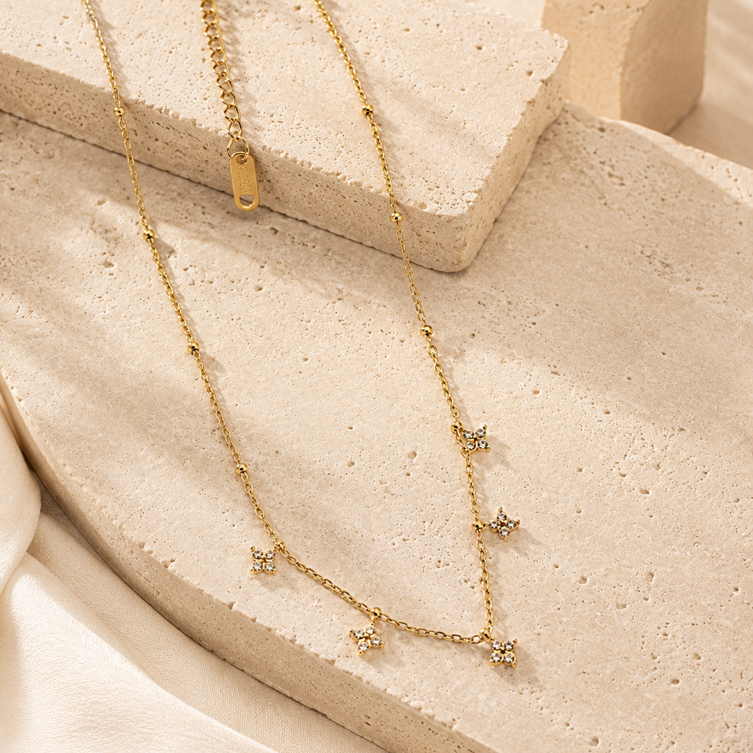 Daimond Charm Necklace