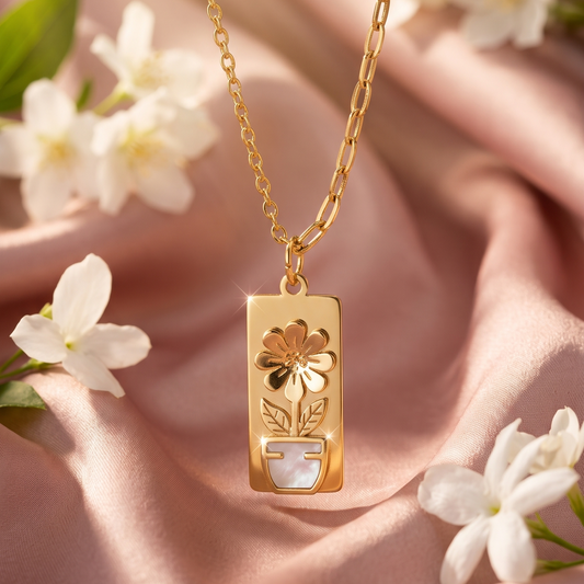 3d Flower pot chain