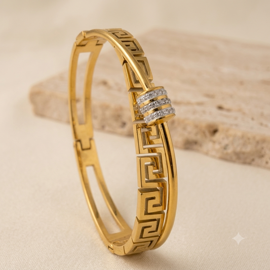 Royal greek crystal kada