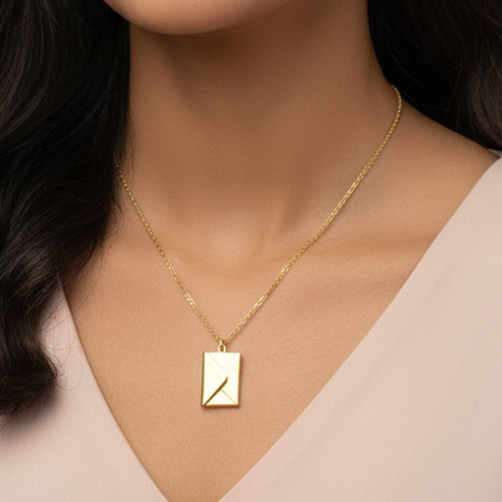 The Postcard Pendant Chain