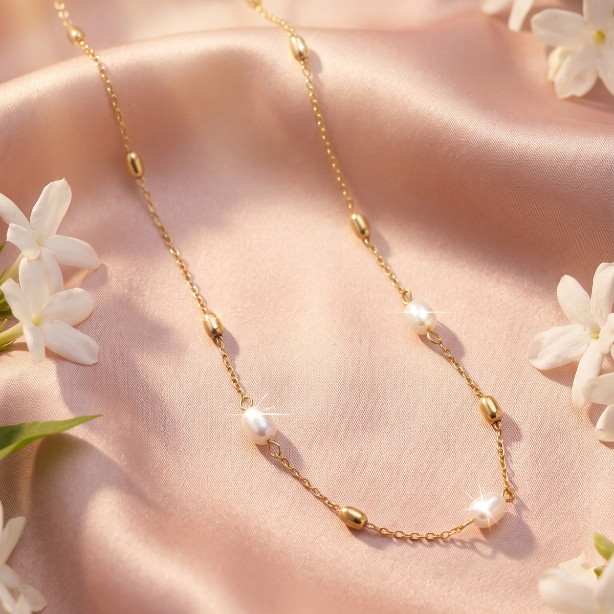 Pearl dainty chain