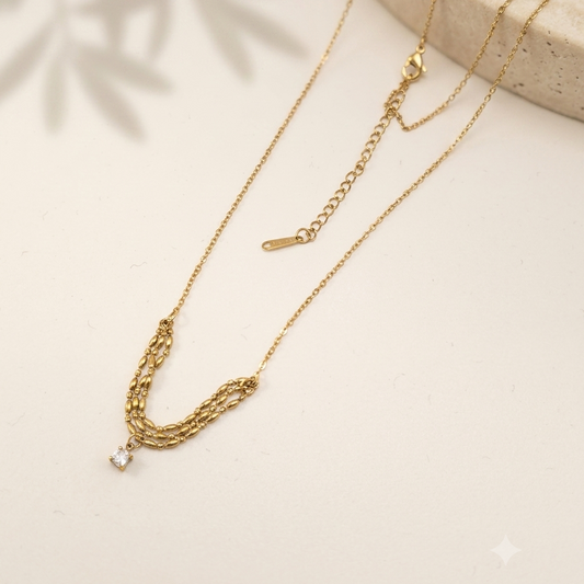 Daimond Charm Necklace