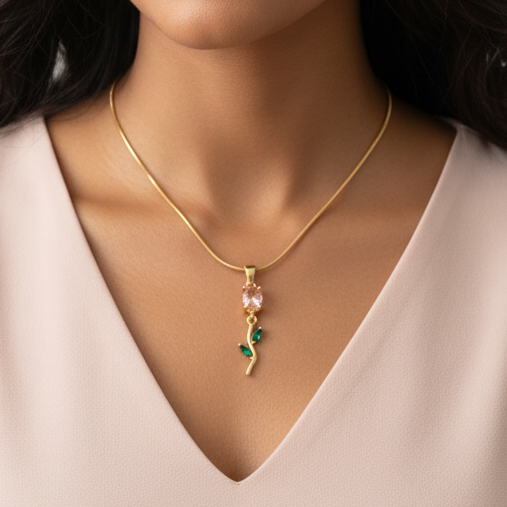 Tulip Pendant Chain
