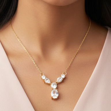 Diamond Dew Necklace