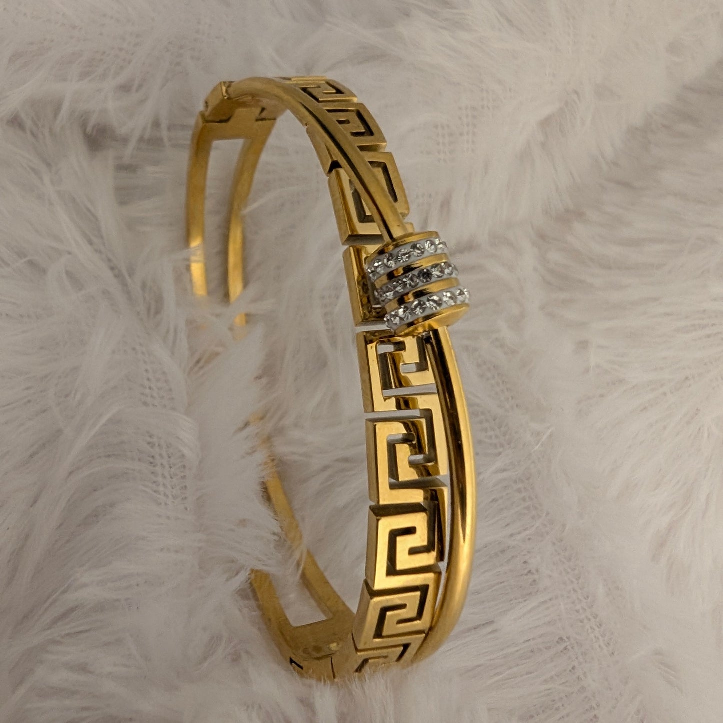 Royal greek crystal kada