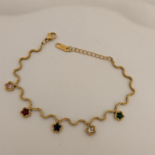 The stellar wave bracelet