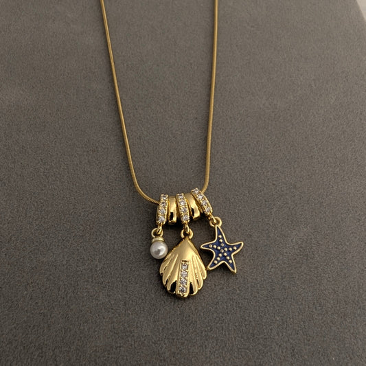 Oceania Charm Pendant Chain