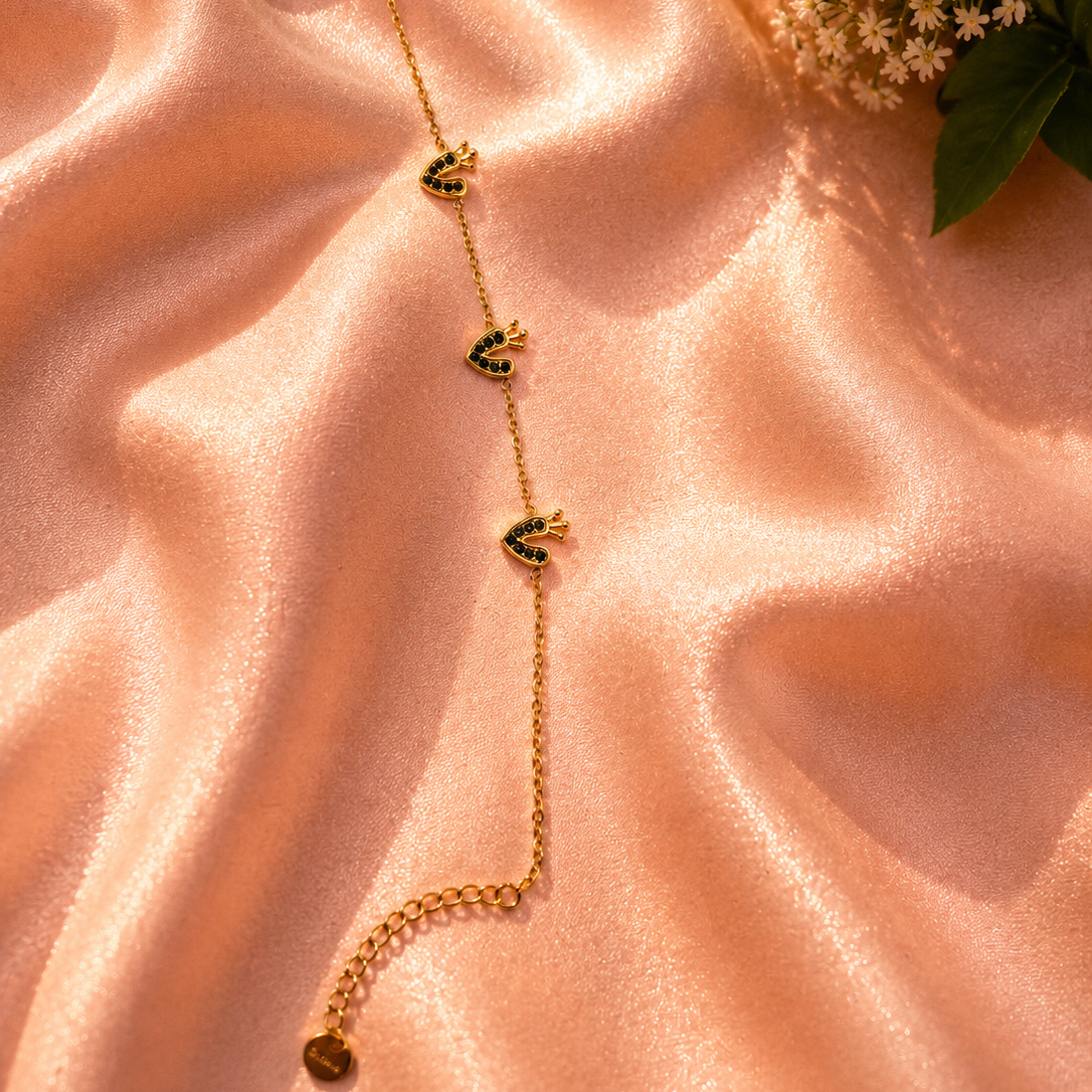 Luxury Triple Swan Link Bracelet