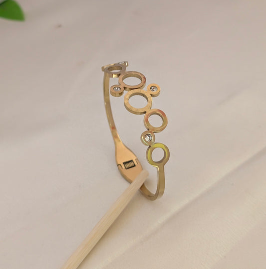 Antitarnish circle stylish kada