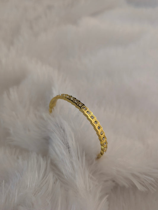 Baby size diamond look kada