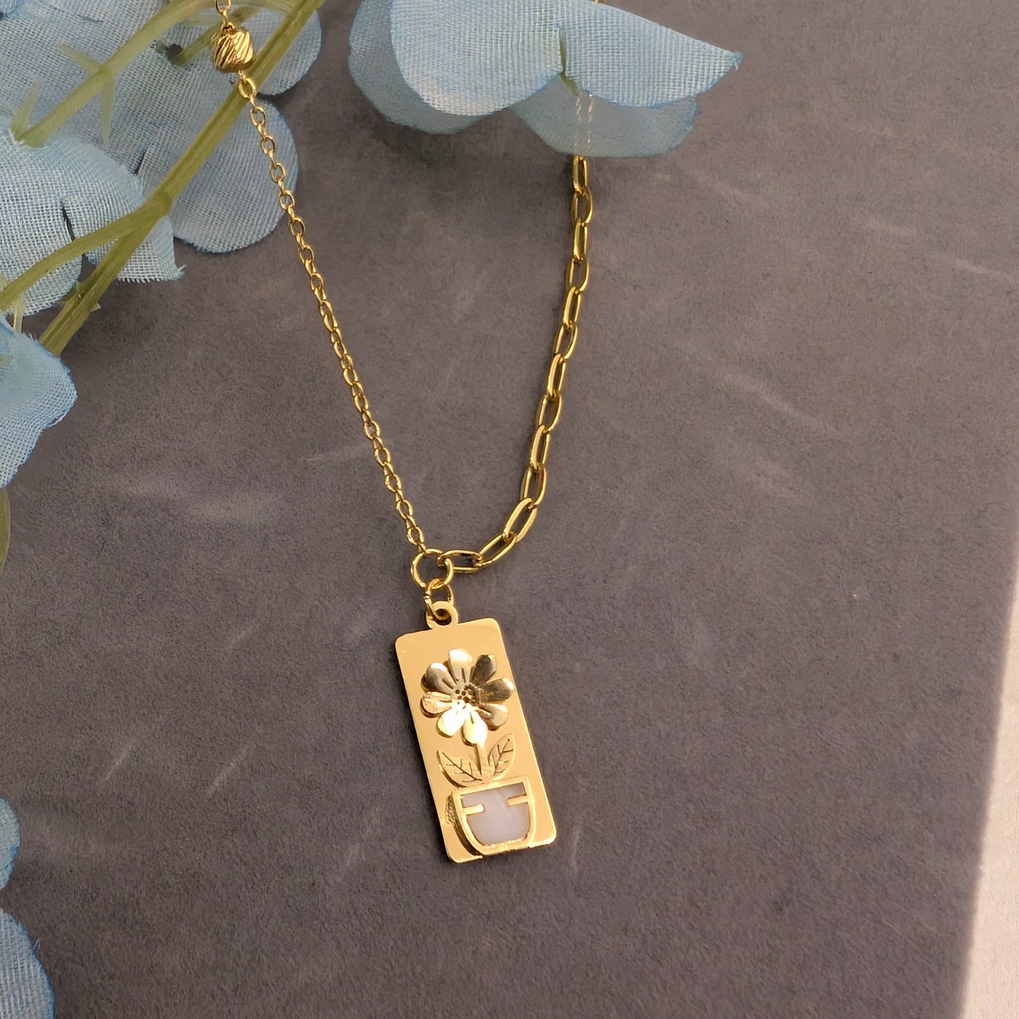 3d Flower pot chain