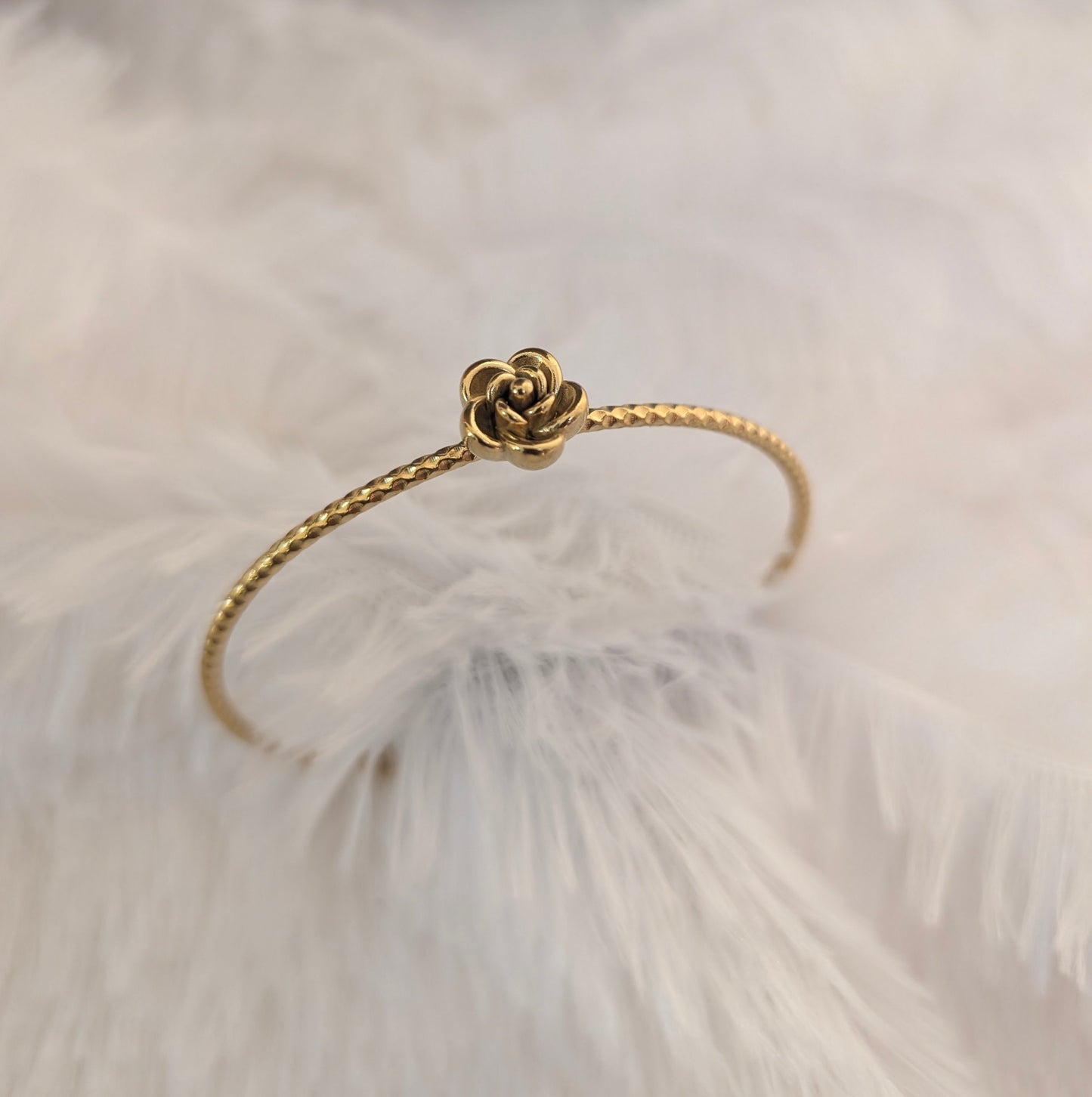 Floral simple Timeless adjustable kada